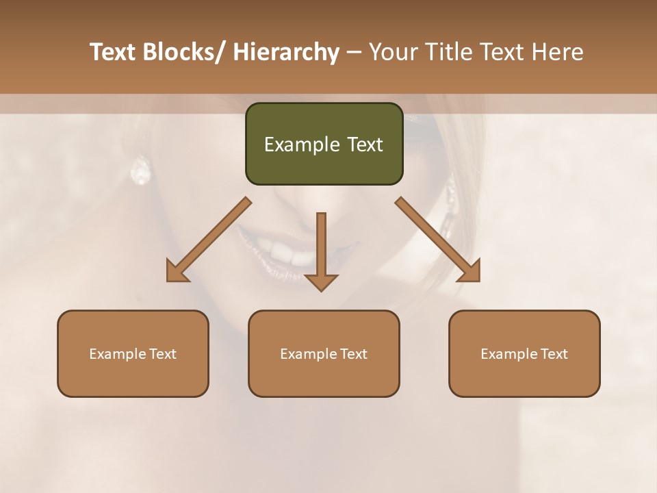 Blue Sphere Stock Vector Illustration: PowerPoint Template
