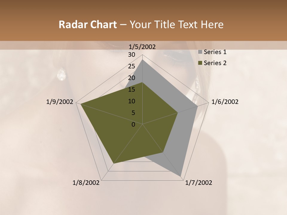 Blue Sphere Stock Vector Illustration: PowerPoint Template