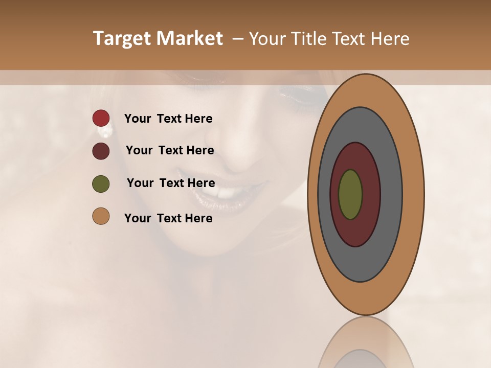 Blue Sphere Stock Vector Illustration: PowerPoint Template