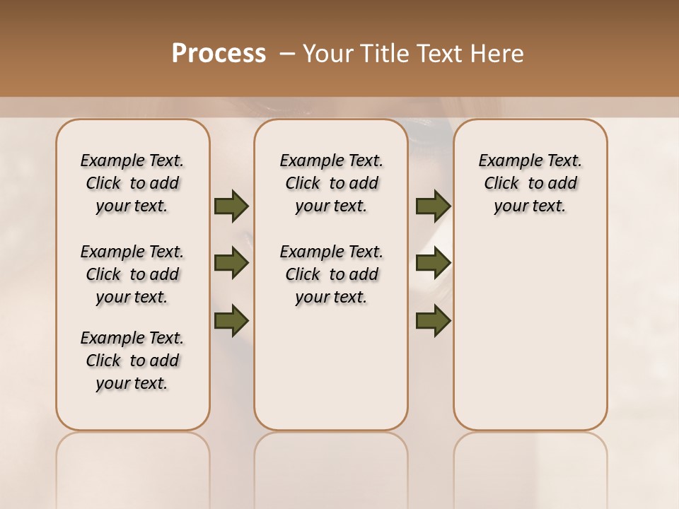 Blue Sphere Stock Vector Illustration: PowerPoint Template
