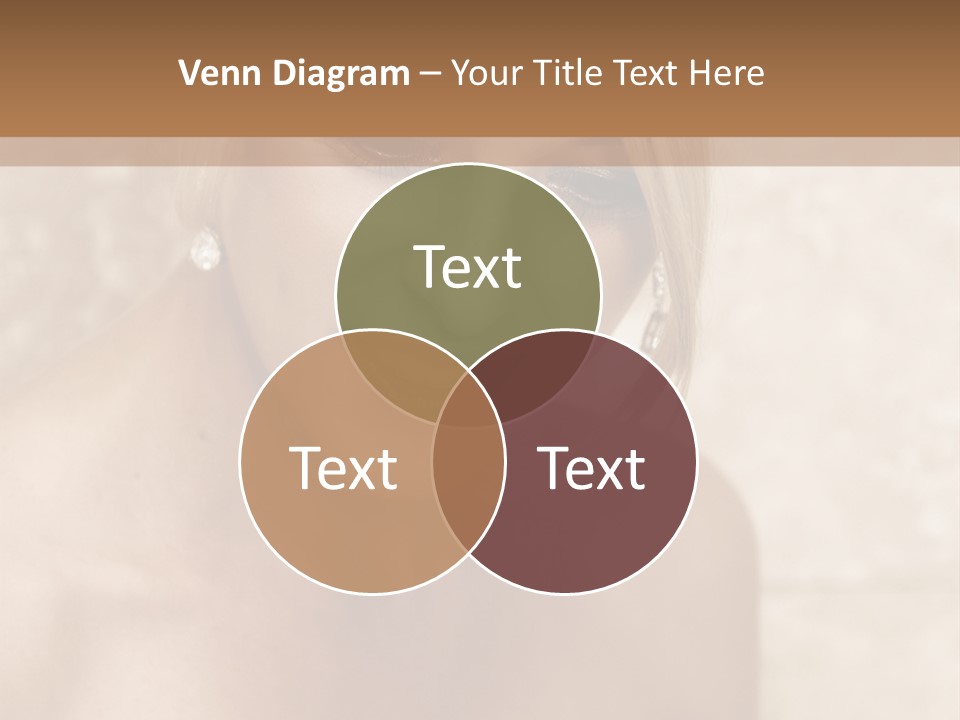 Blue Sphere Stock Vector Illustration: PowerPoint Template