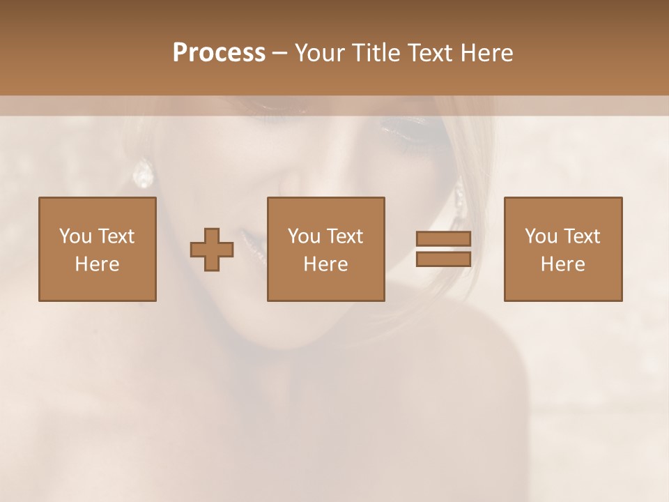 Blue Sphere Stock Vector Illustration: PowerPoint Template