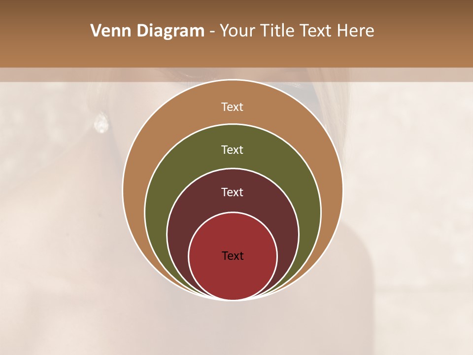 Blue Sphere Stock Vector Illustration: PowerPoint Template