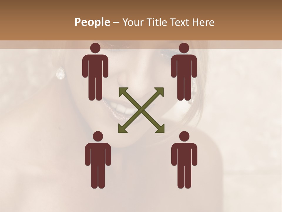 Blue Sphere Stock Vector Illustration: PowerPoint Template