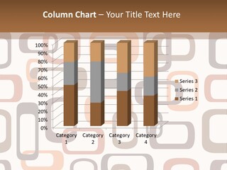 Seamless Retro Squares In Autumn Shades - Tiles In Any Direction PowerPoint Template