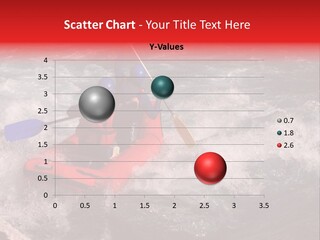 Rafting On A River Soca, Slovenia, Triglav National Park PowerPoint Template