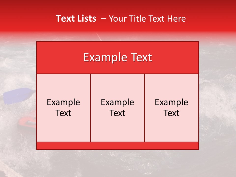 Rafting On A River Soca, Slovenia, Triglav National Park PowerPoint Template
