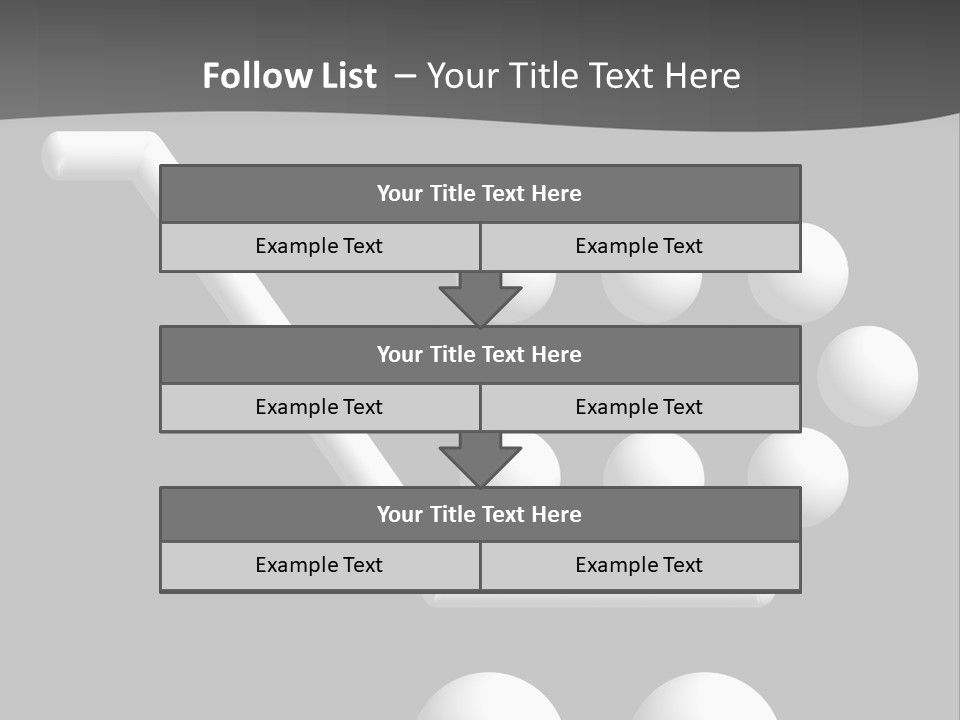 Shopping Cart PowerPoint Template