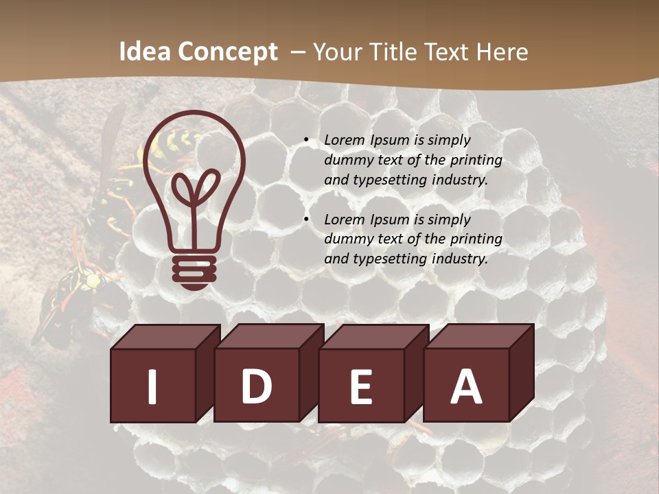 Hornet Nest PowerPoint Template