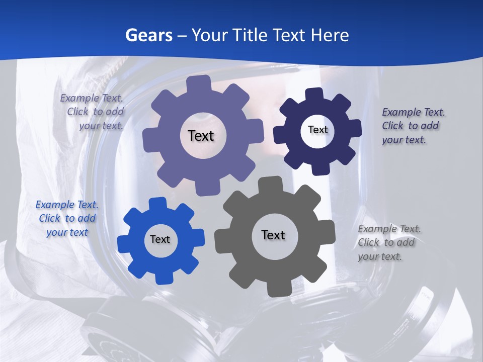Senior Man Excitedly Getting Ready To Carve The Turkey PowerPoint Template