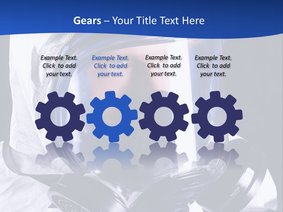 Senior Man Excitedly Getting Ready To Carve The Turkey PowerPoint Template