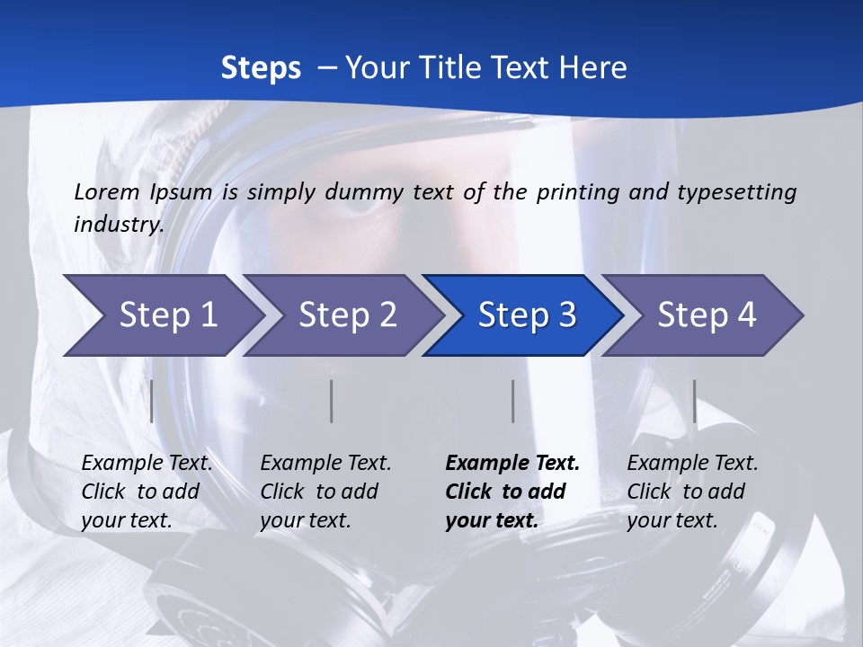 Senior Man Excitedly Getting Ready To Carve The Turkey PowerPoint Template