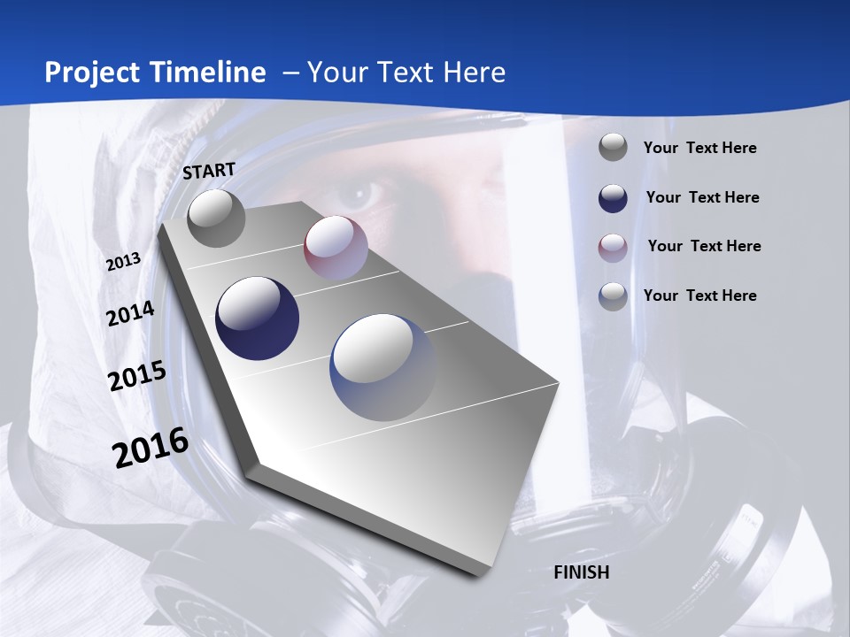 Senior Man Excitedly Getting Ready To Carve The Turkey PowerPoint Template