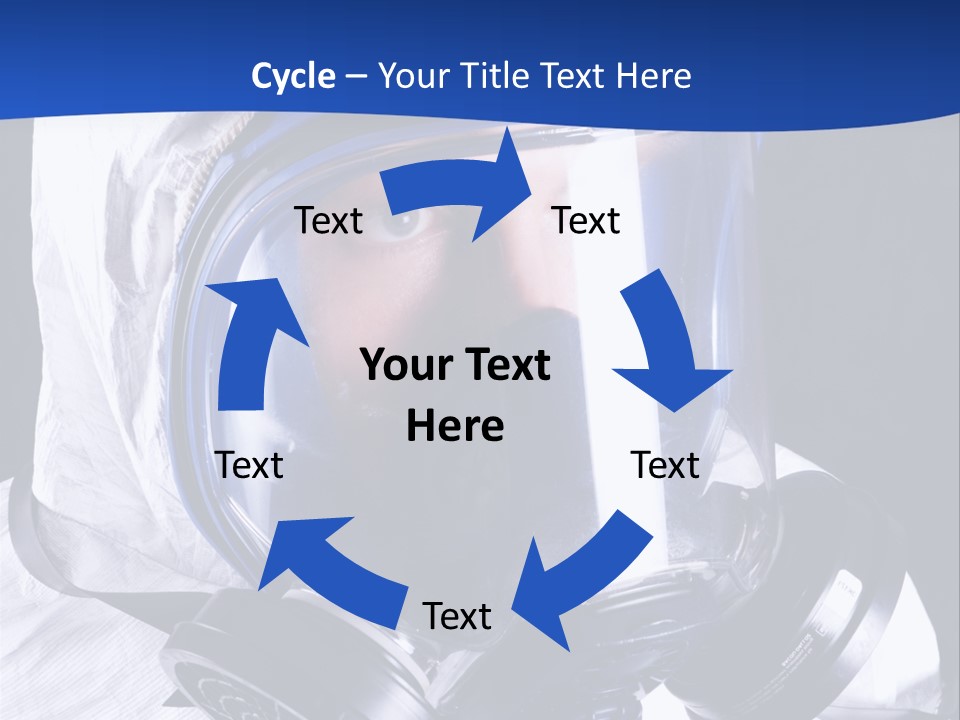 Senior Man Excitedly Getting Ready To Carve The Turkey PowerPoint Template