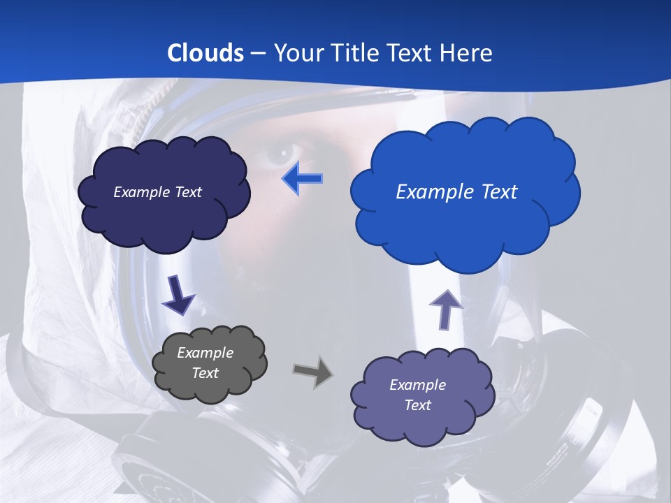 Senior Man Excitedly Getting Ready To Carve The Turkey PowerPoint Template