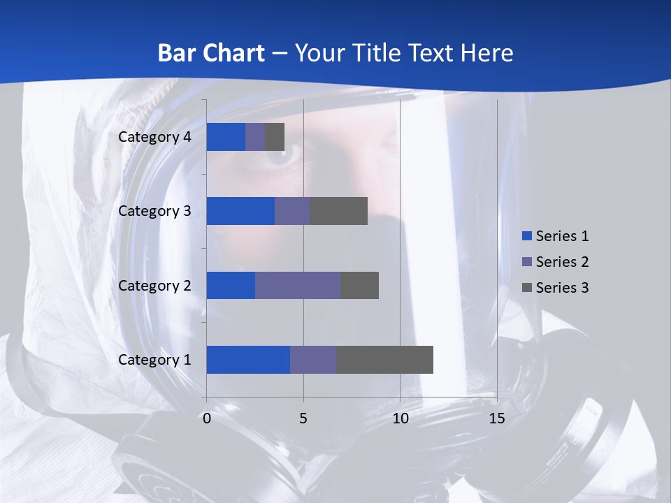 Senior Man Excitedly Getting Ready To Carve The Turkey PowerPoint Template