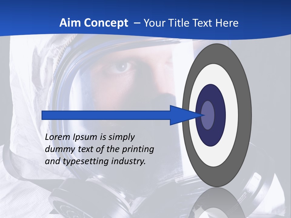 Senior Man Excitedly Getting Ready To Carve The Turkey PowerPoint Template