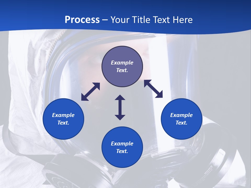 Senior Man Excitedly Getting Ready To Carve The Turkey PowerPoint Template