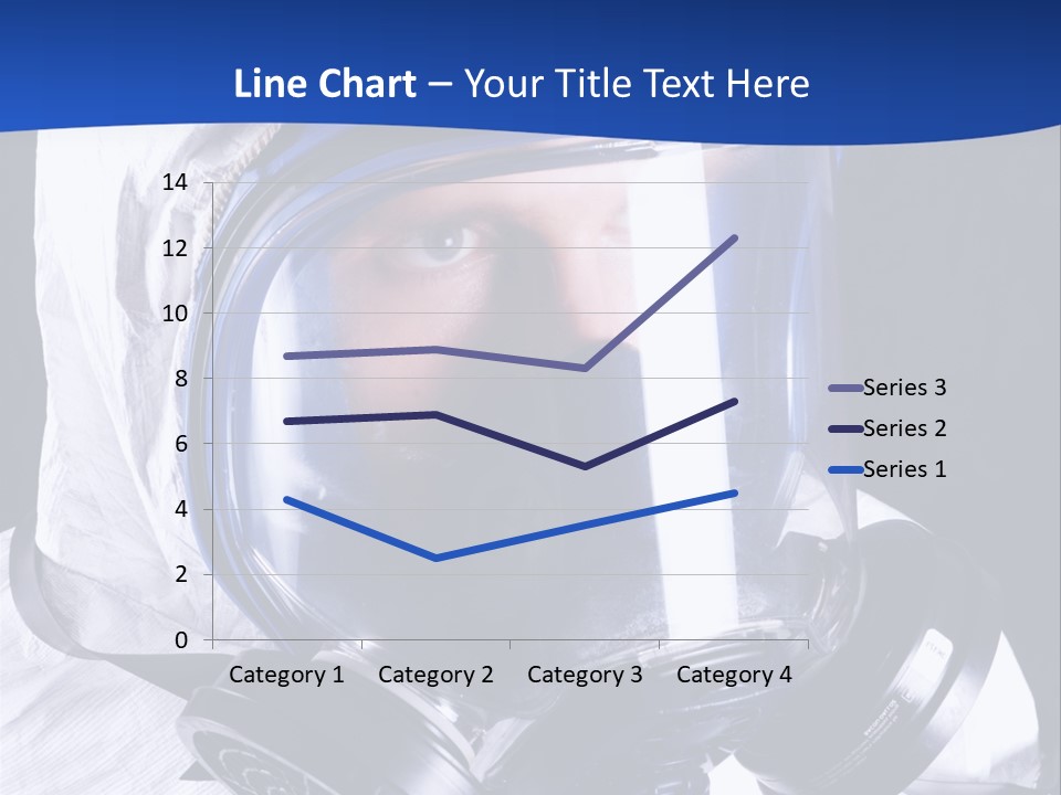 Senior Man Excitedly Getting Ready To Carve The Turkey PowerPoint Template