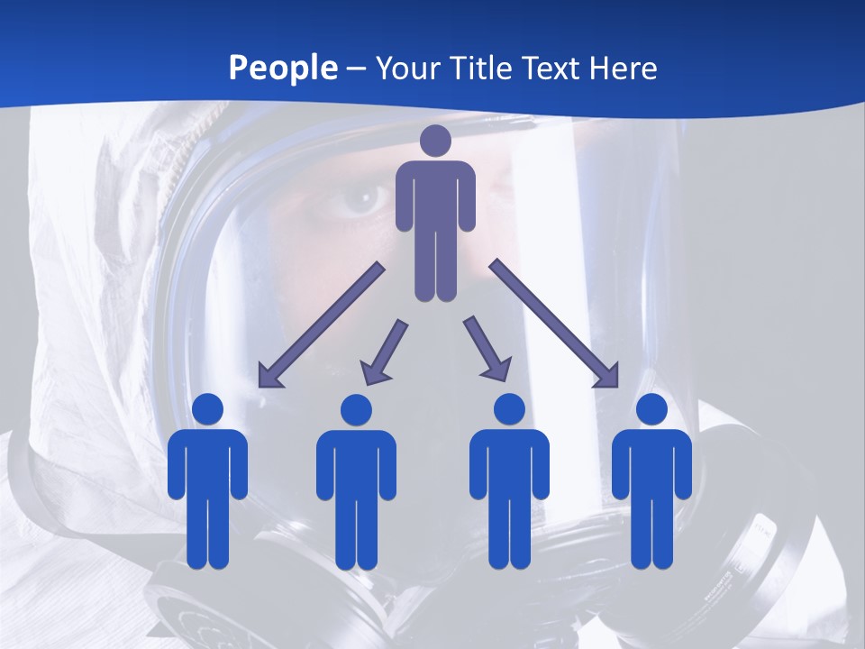 Senior Man Excitedly Getting Ready To Carve The Turkey PowerPoint Template