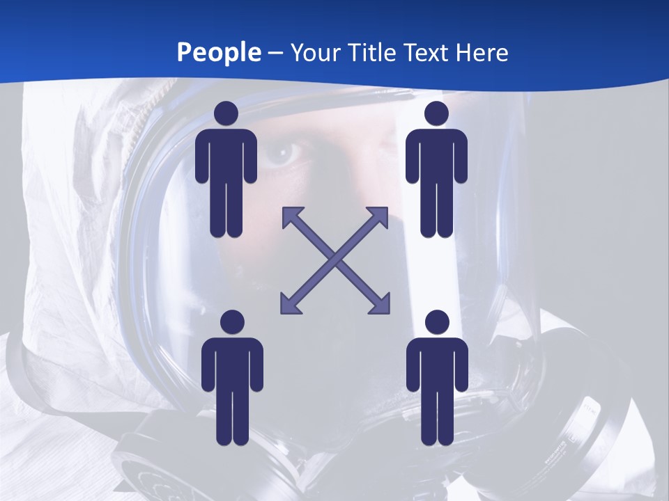 Senior Man Excitedly Getting Ready To Carve The Turkey PowerPoint Template