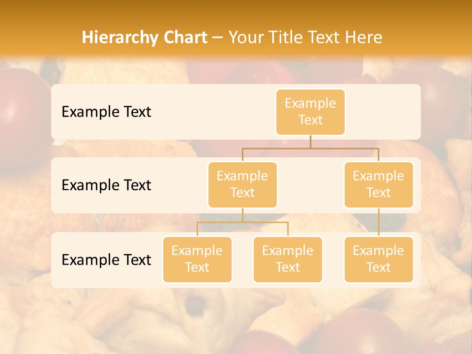 A Bunch Of Food That Is On A Table PowerPoint Template