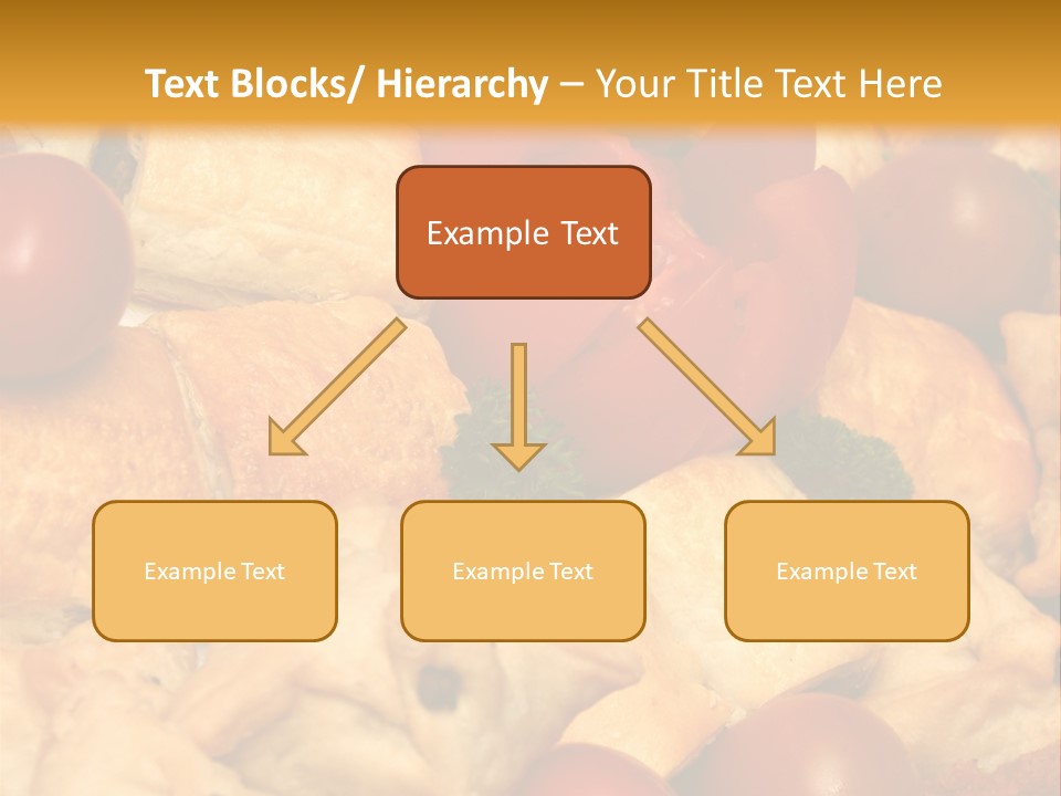 A Bunch Of Food That Is On A Table PowerPoint Template