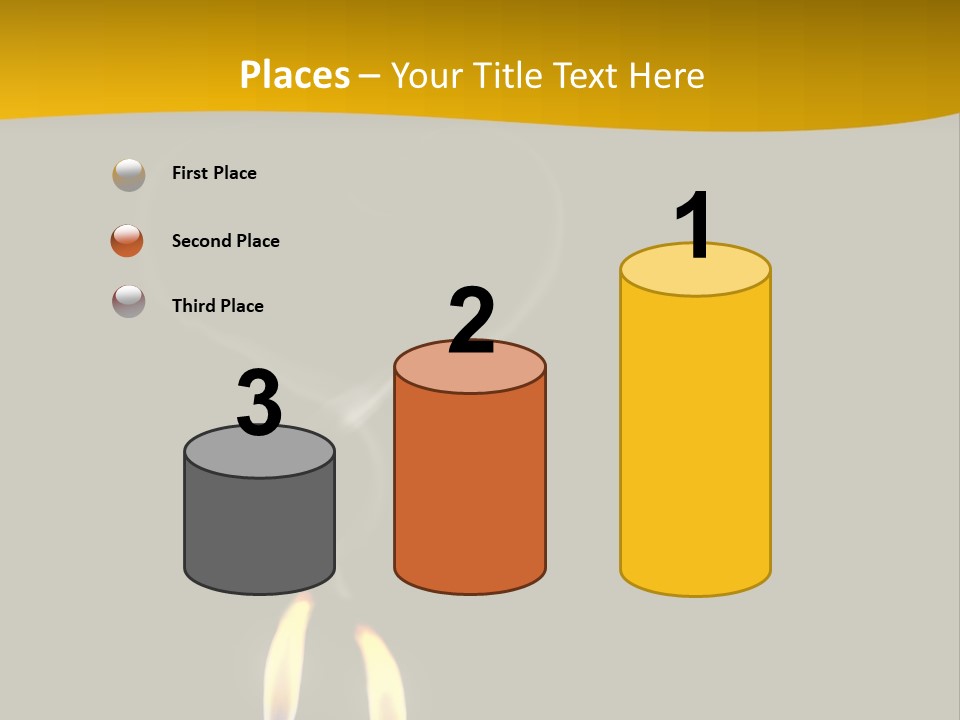 Candles PowerPoint Template