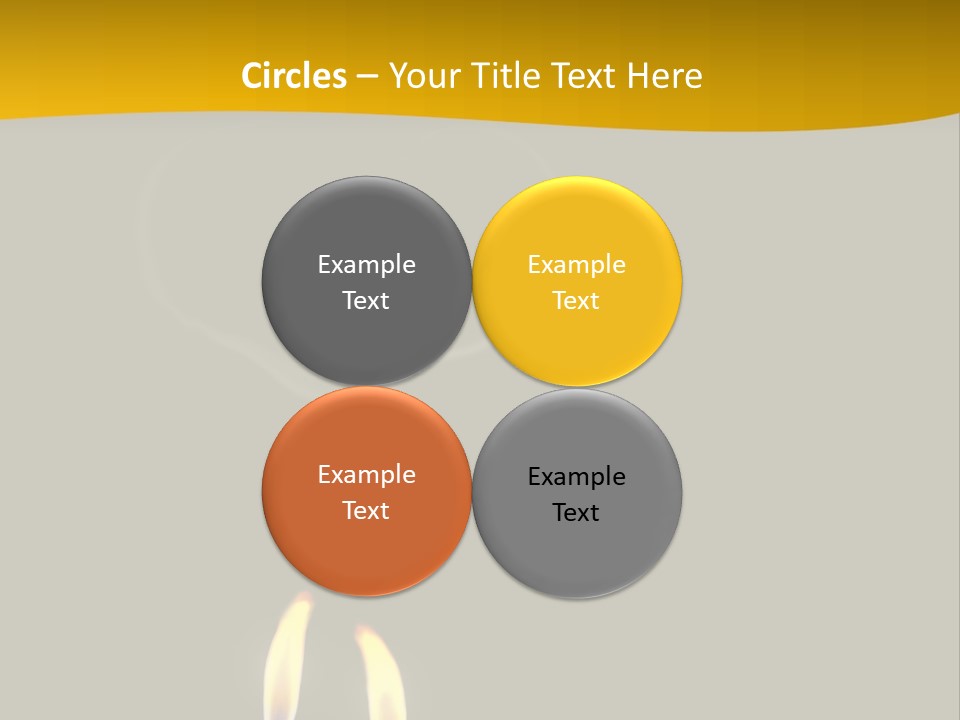 Candles PowerPoint Template