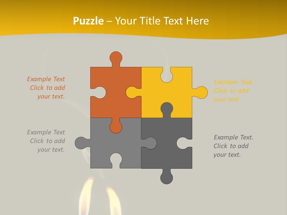 Candles PowerPoint Template