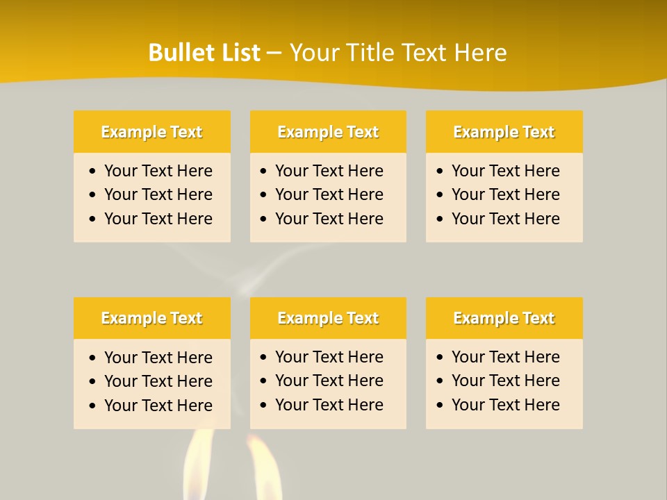 Candles PowerPoint Template