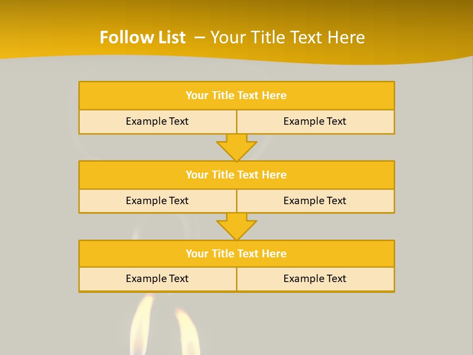 Candles PowerPoint Template