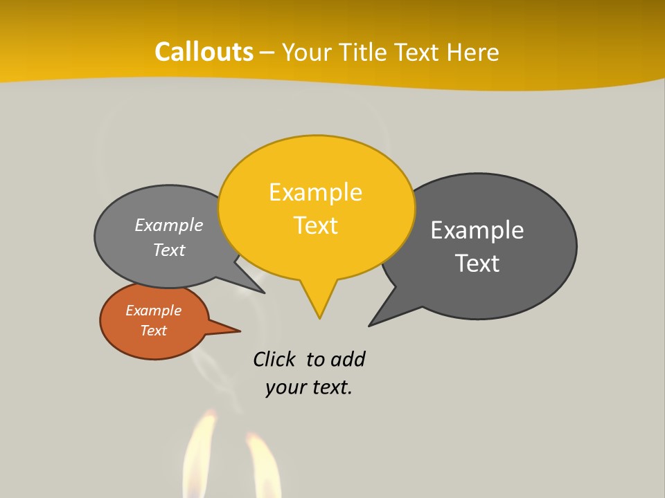 Candles PowerPoint Template
