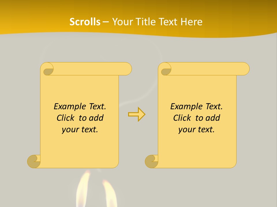 Candles PowerPoint Template
