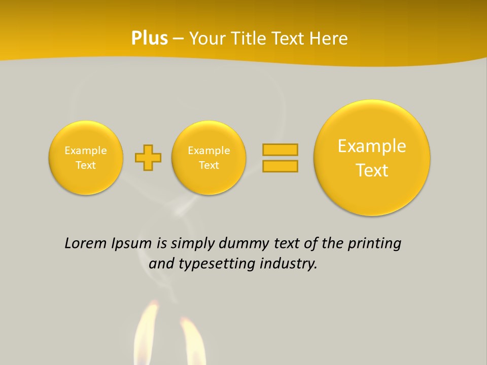 Candles PowerPoint Template