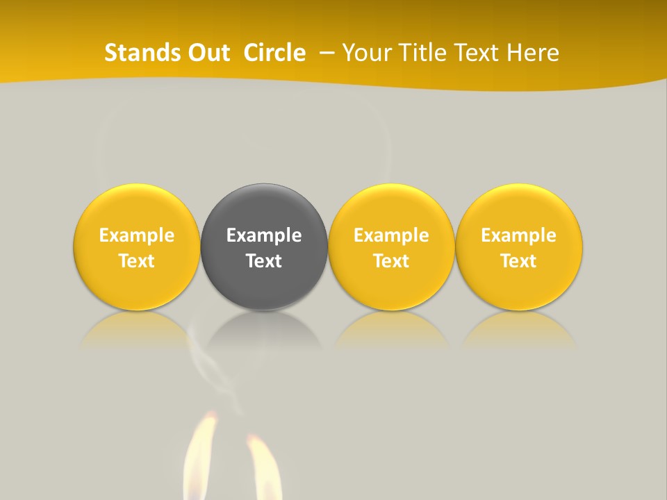 Candles PowerPoint Template