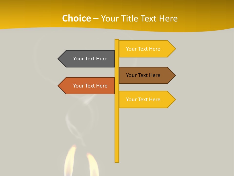 Candles PowerPoint Template
