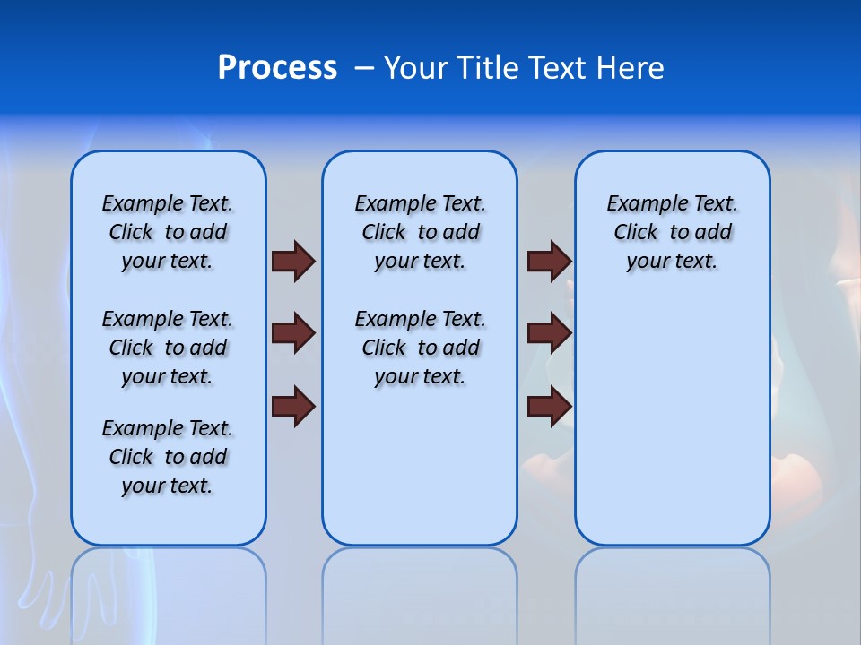 A Human Body With A Large Intestion In The Middle Of It PowerPoint Template