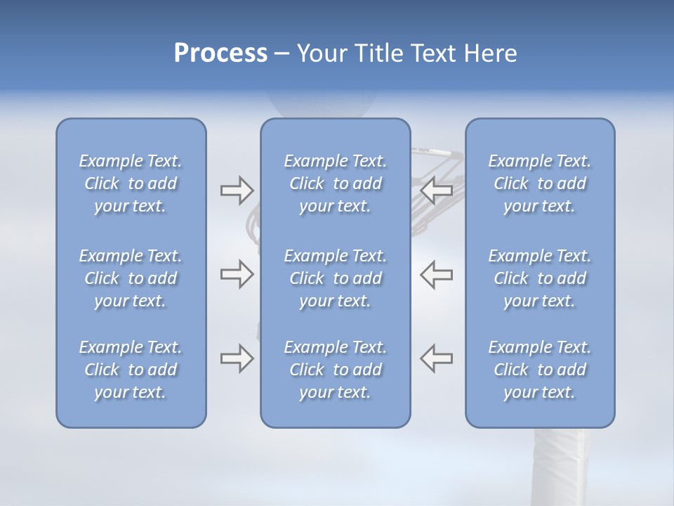 Netball About To Go Into The Goal PowerPoint Template