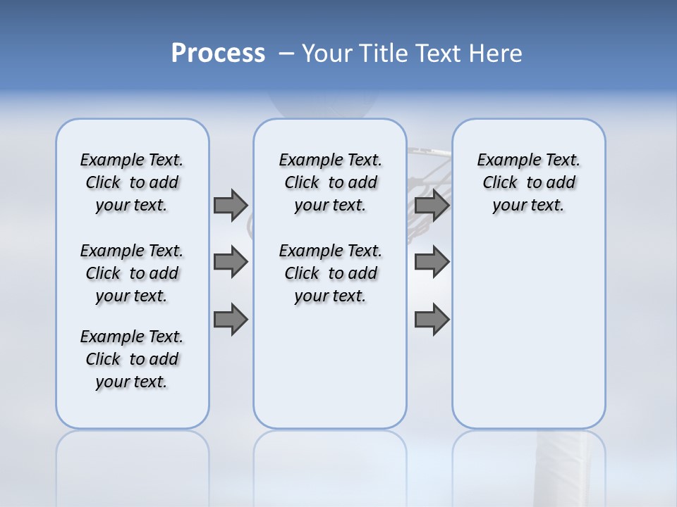 Netball About To Go Into The Goal PowerPoint Template