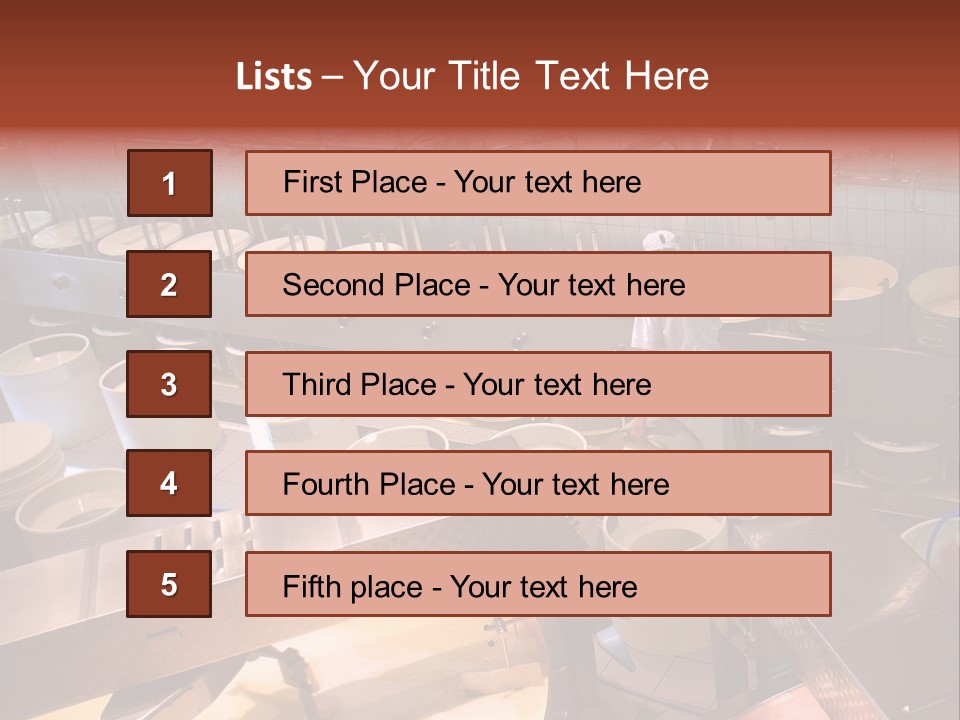 A Dairy Plant In Switzerland Processing Fresh Milk Into Cheese. PowerPoint Template