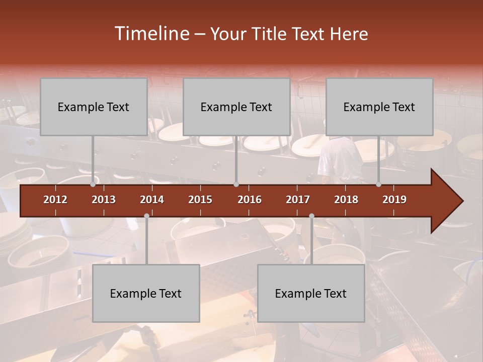 A Dairy Plant In Switzerland Processing Fresh Milk Into Cheese. PowerPoint Template