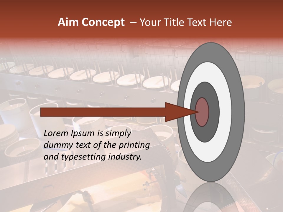 A Dairy Plant In Switzerland Processing Fresh Milk Into Cheese. PowerPoint Template