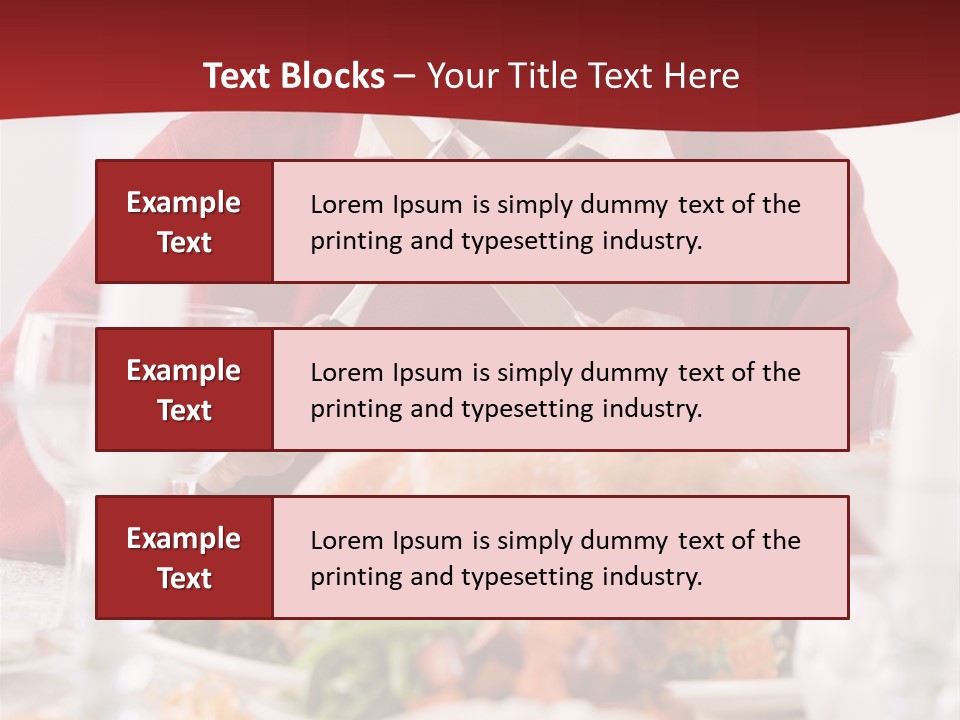 Senior Man Excitedly Getting Ready To Carve The Turkey PowerPoint Template