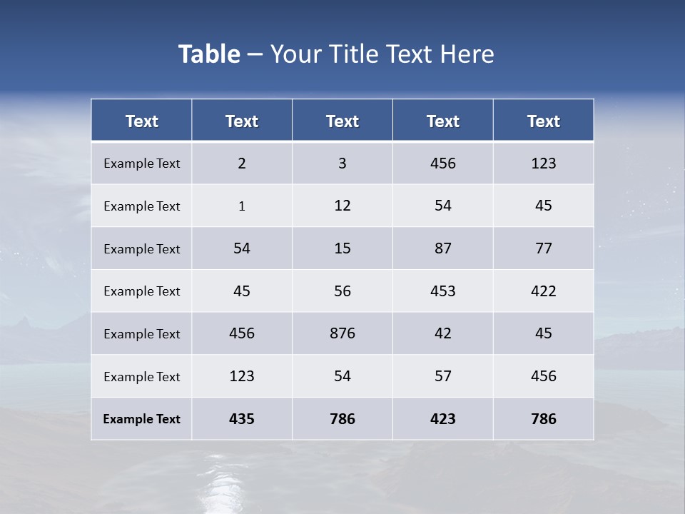 3D Rendering Of 5 Diamond Rings PowerPoint Template