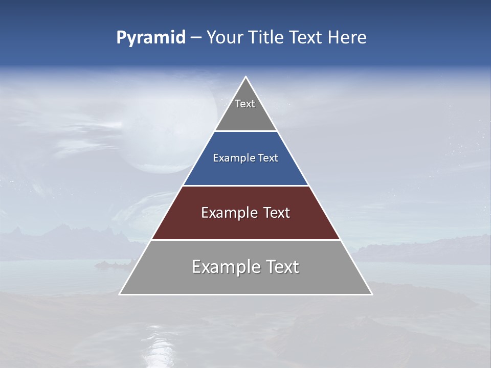3D Rendering Of 5 Diamond Rings PowerPoint Template