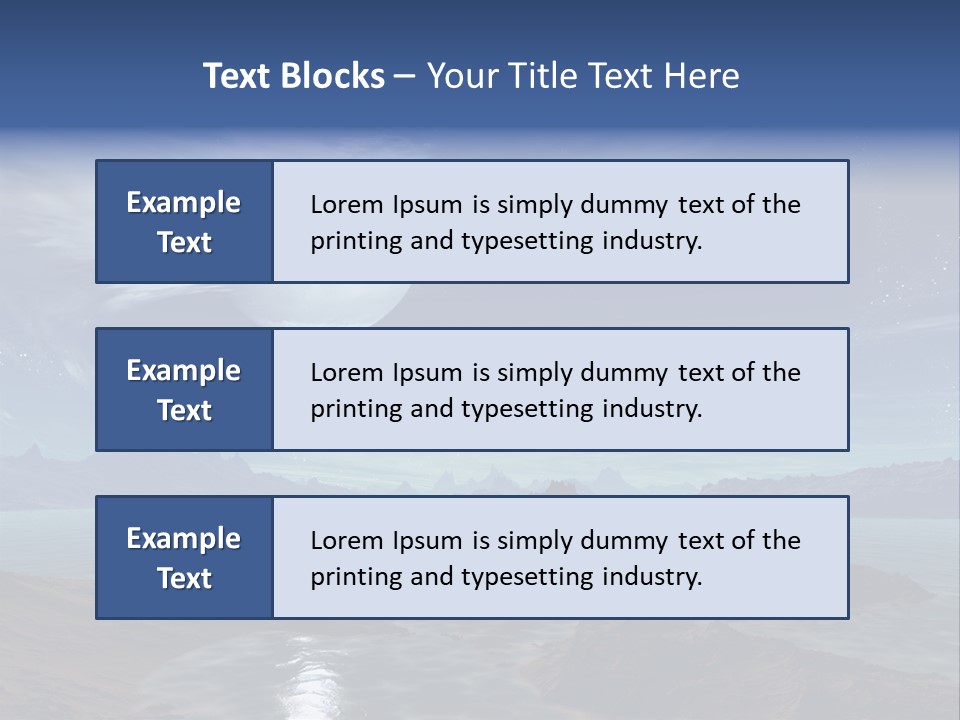 3D Rendering Of 5 Diamond Rings PowerPoint Template