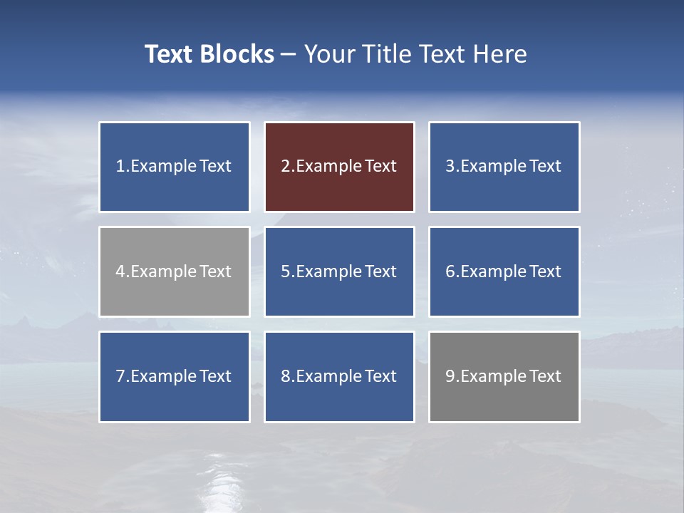 3D Rendering Of 5 Diamond Rings PowerPoint Template