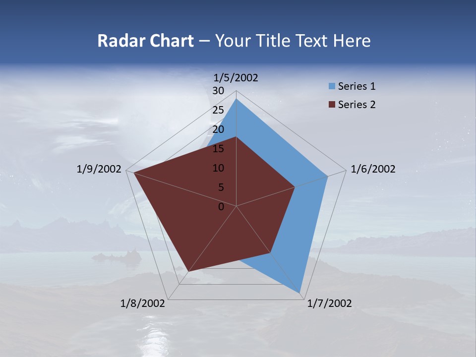 3D Rendering Of 5 Diamond Rings PowerPoint Template