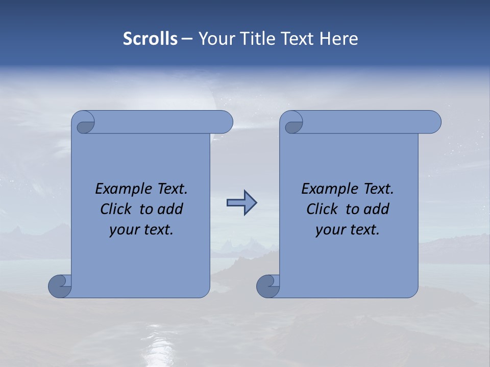 3D Rendering Of 5 Diamond Rings PowerPoint Template